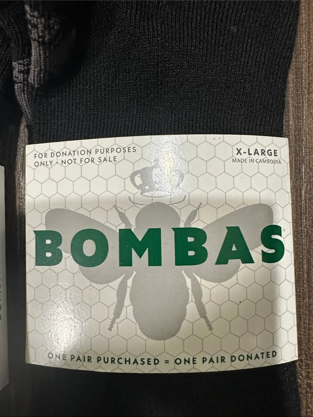 Bombas Black Low-Cut Athletic Socks - 4-Pack size X-Large NWT